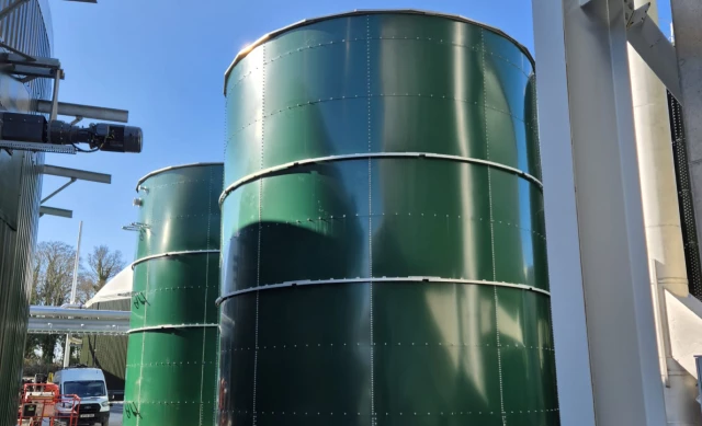 Réservoir de stockage d'eau potable et de process à Winchester