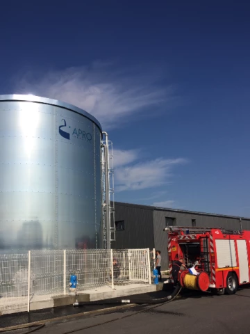 Réservoir incendie boulonné DECI / DFCI / Retardant