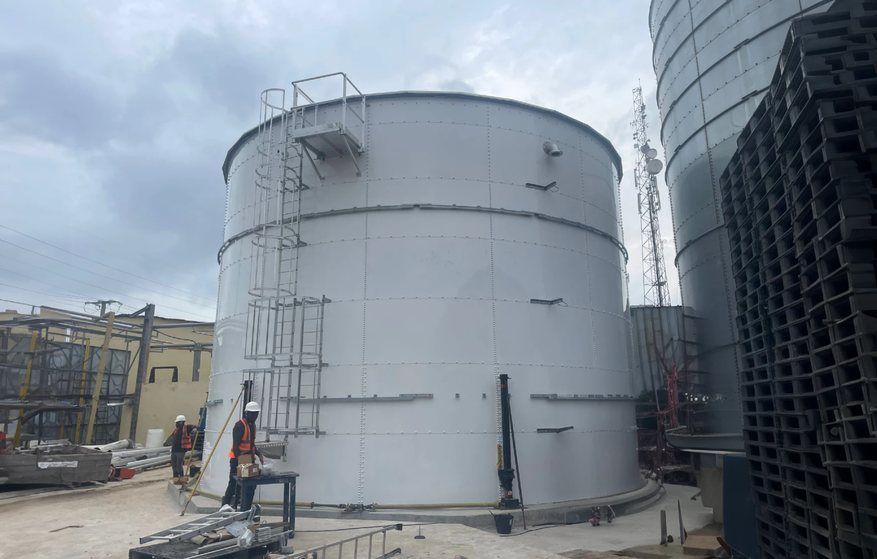 Stockage d'eau osmosée et déminéralisée