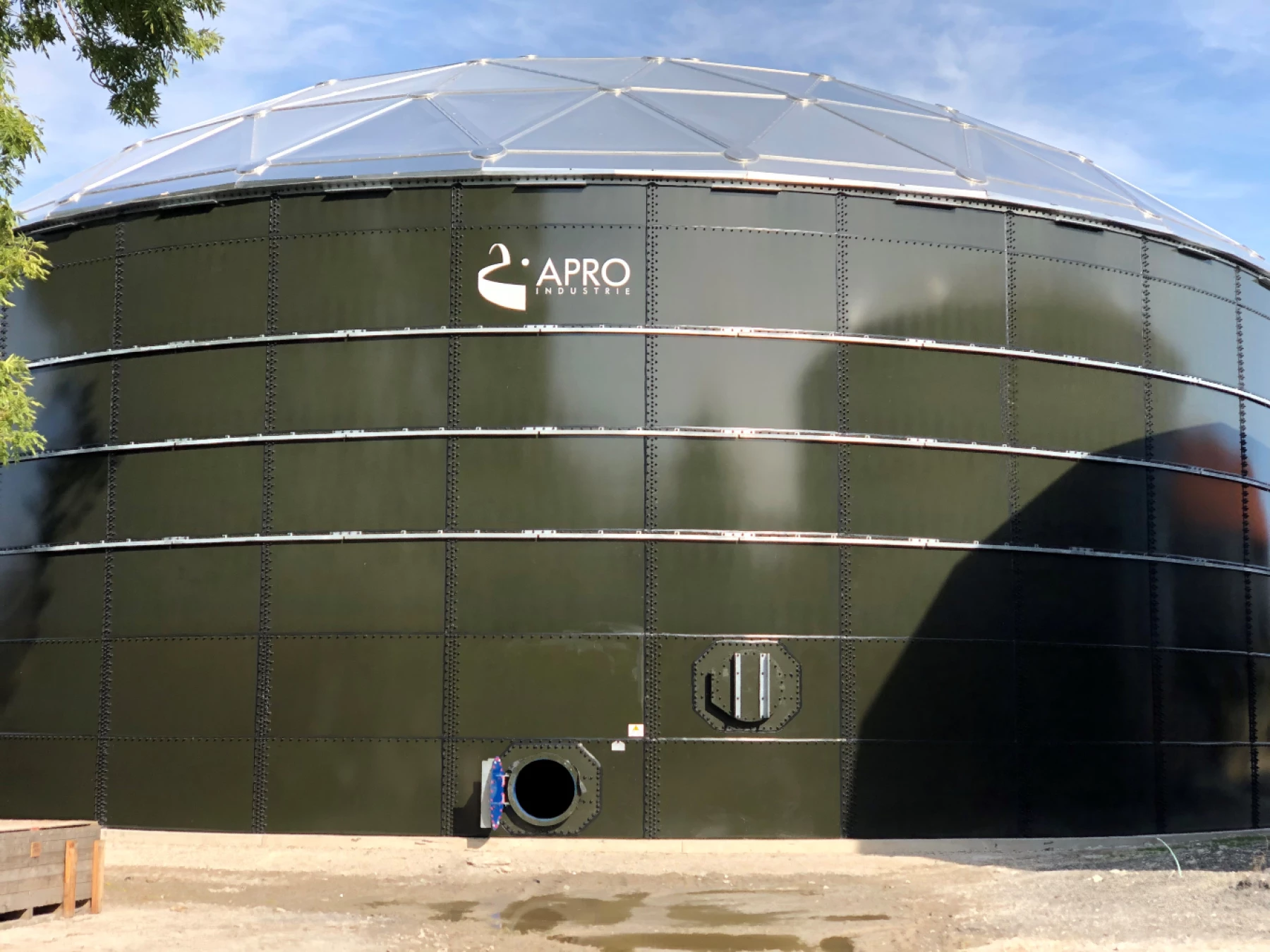 Stockage de vinasse et de mélasse