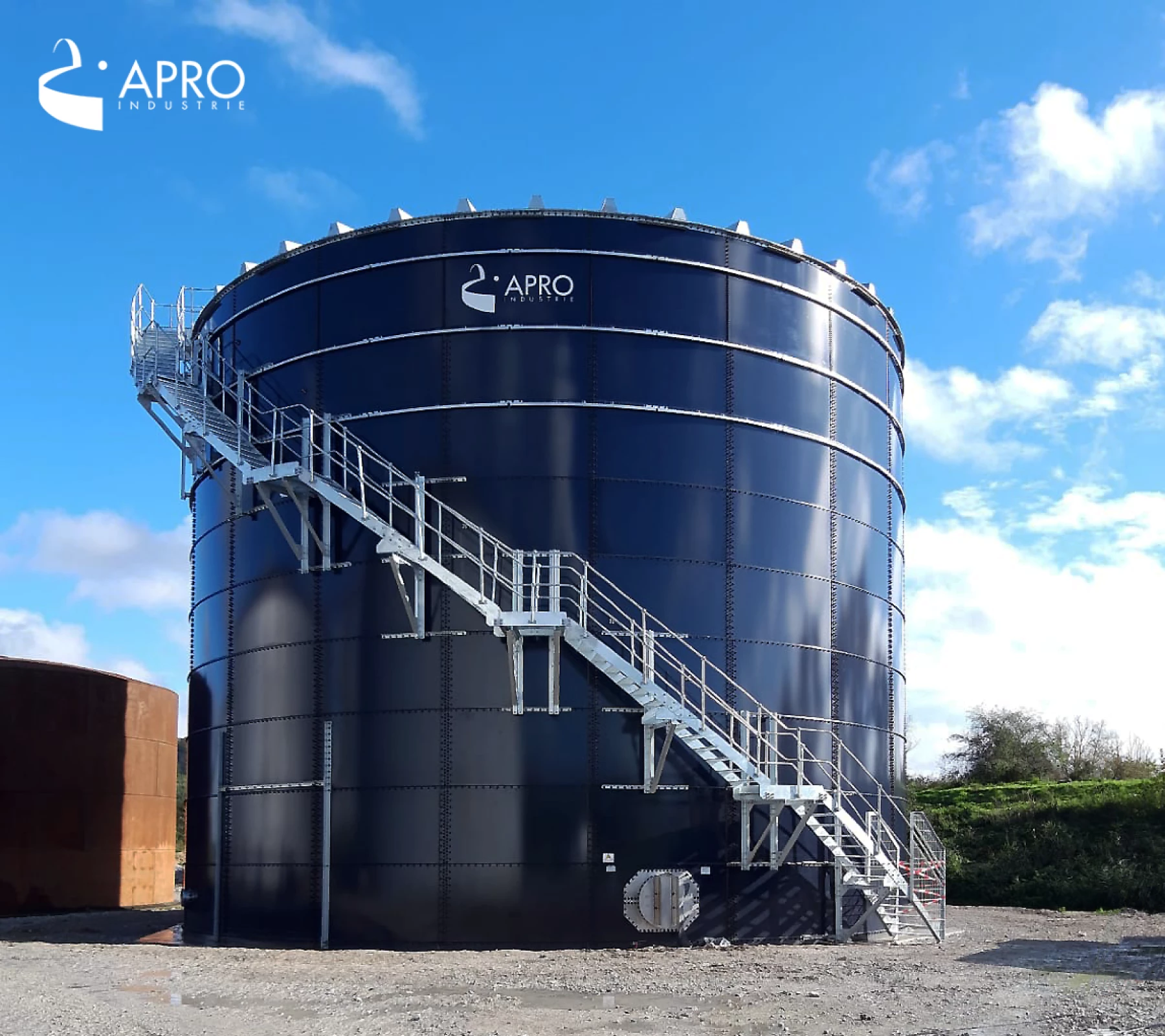 Stockage de vinasse et de mélasse