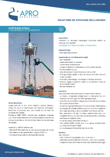 fiche application château d'eau