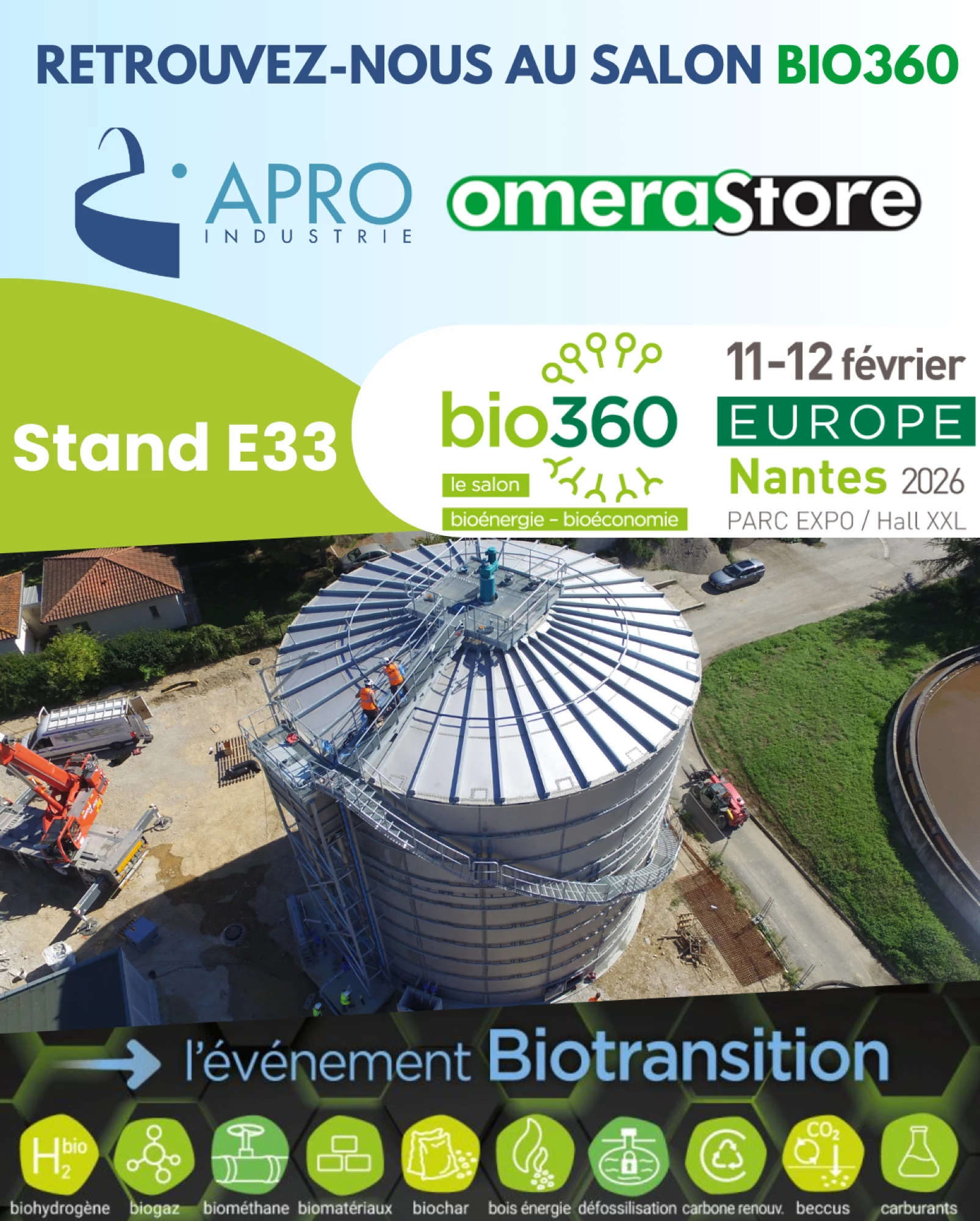 APRO Industrie & Omerastore GmbH au Bio360 Nantes 2026