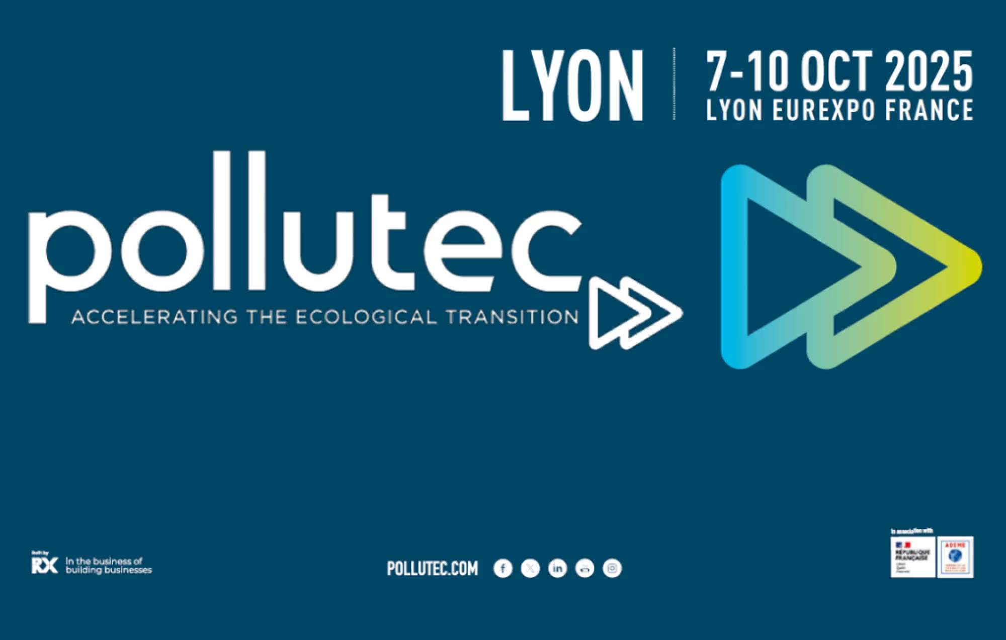 Retrouvez-nous sur le salon Pollutec 2025