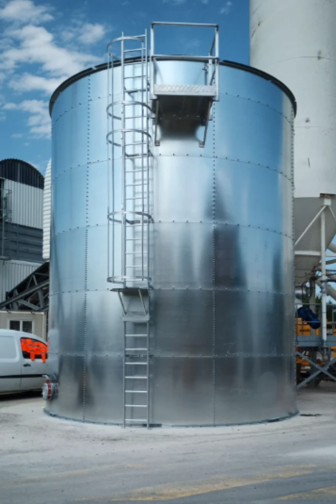 Réservoirs boulonnés en acier galvanisé