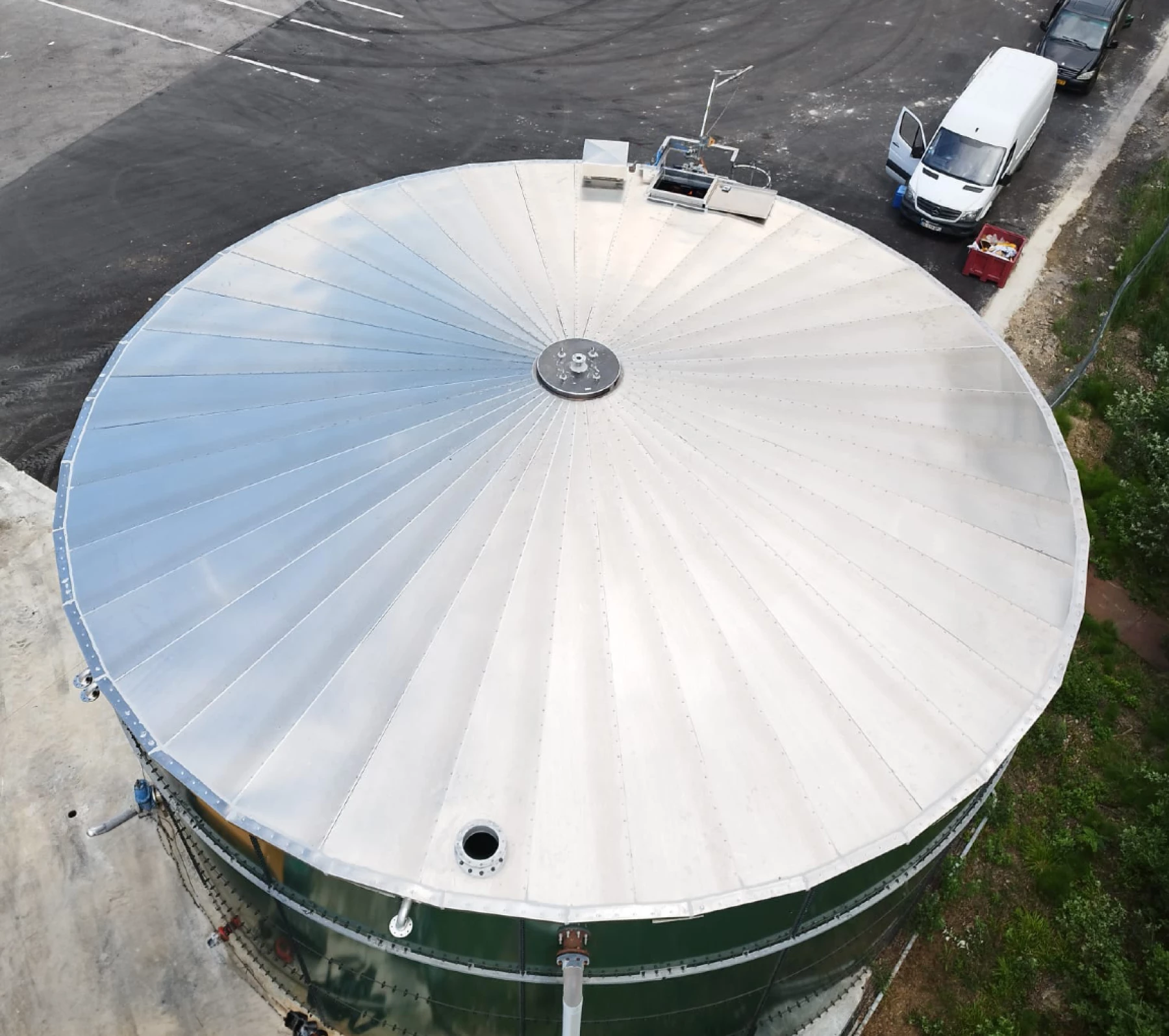 Couvertures en aluminium