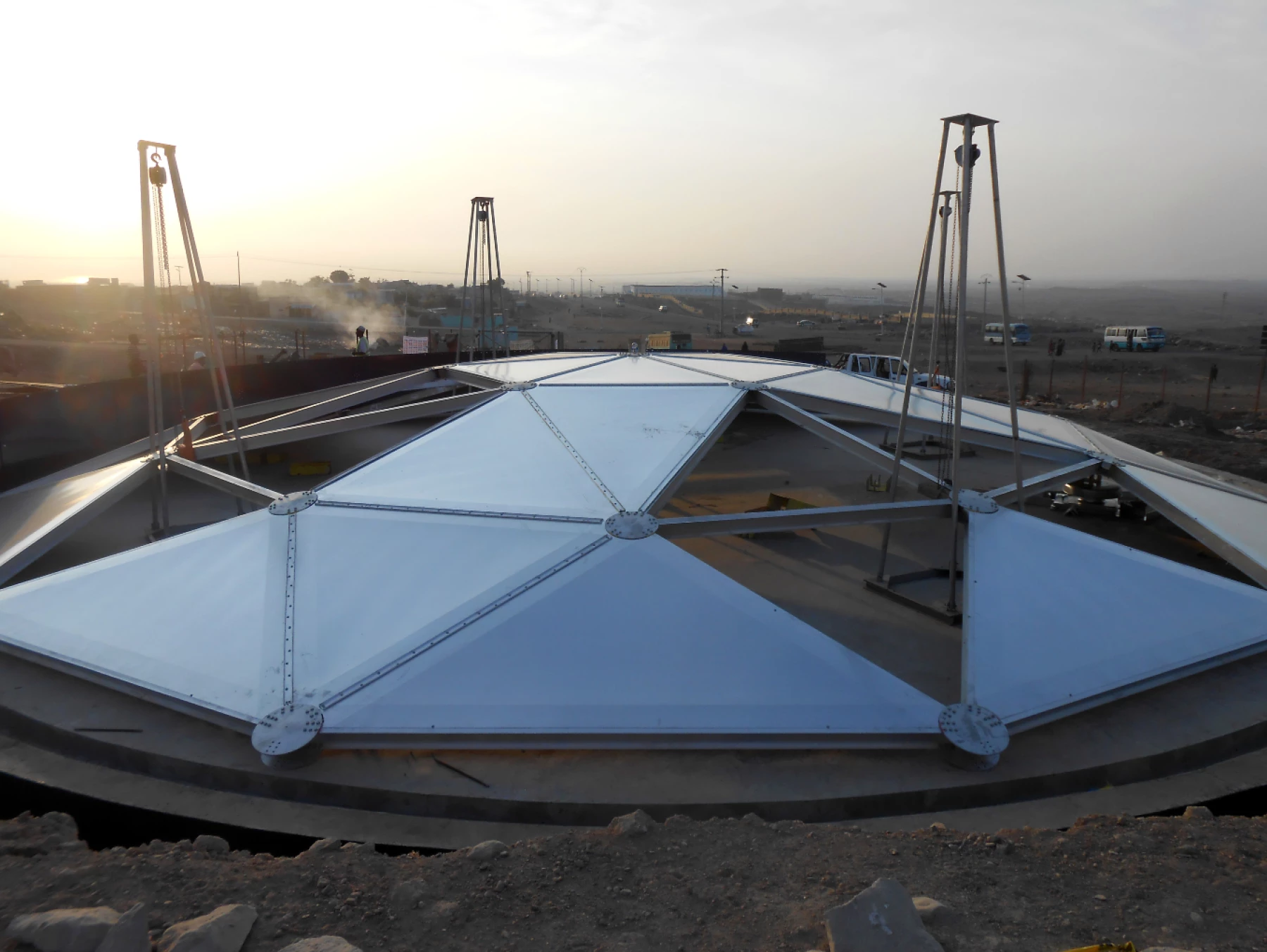 Couvertures en aluminium