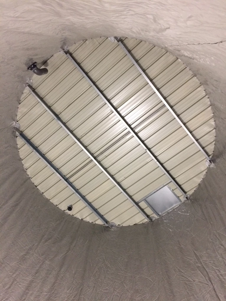 Couvertures en acier galvanisé