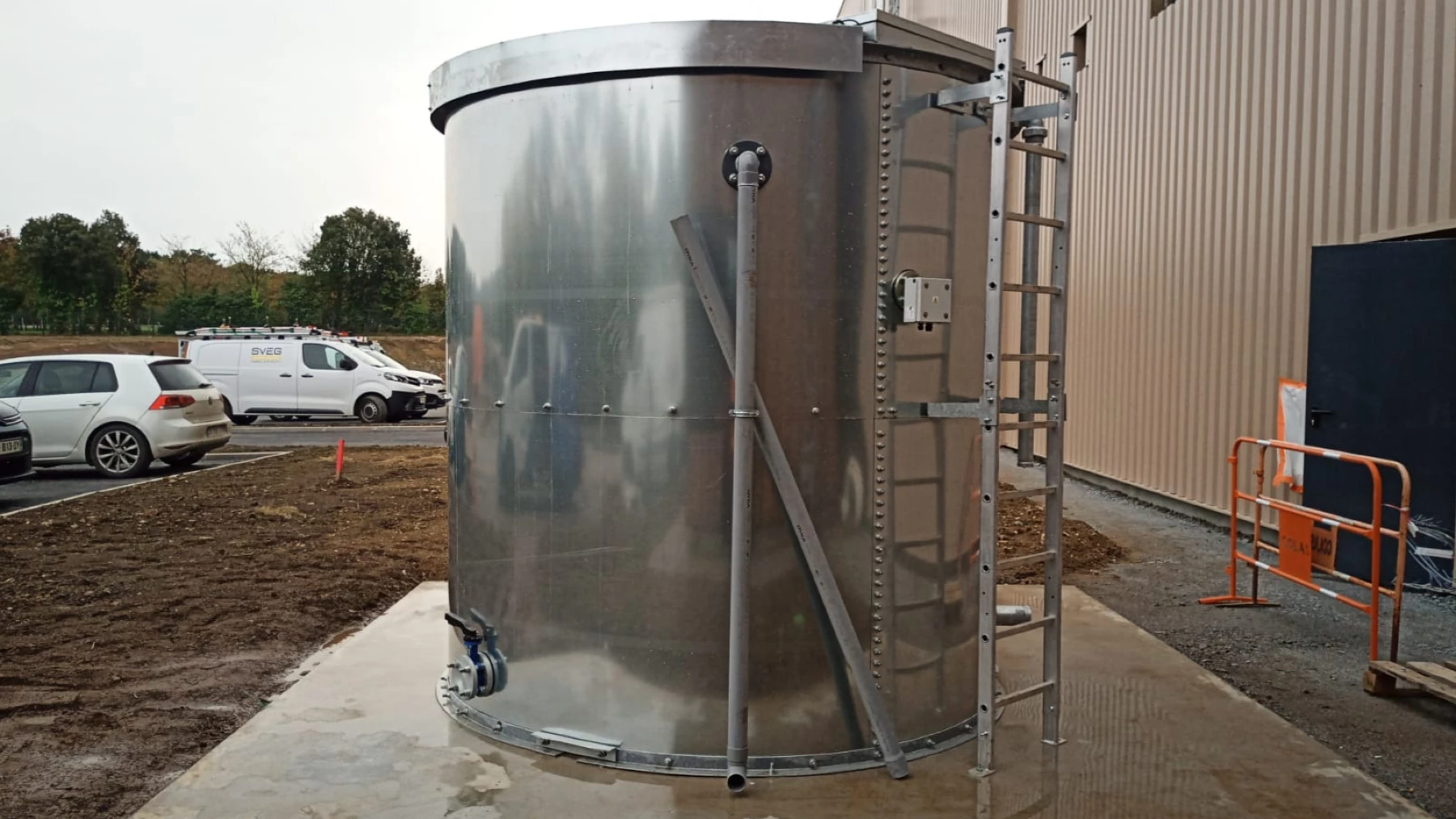 Réservoir incendie RIA boulonné – Réseau Incendie Armé