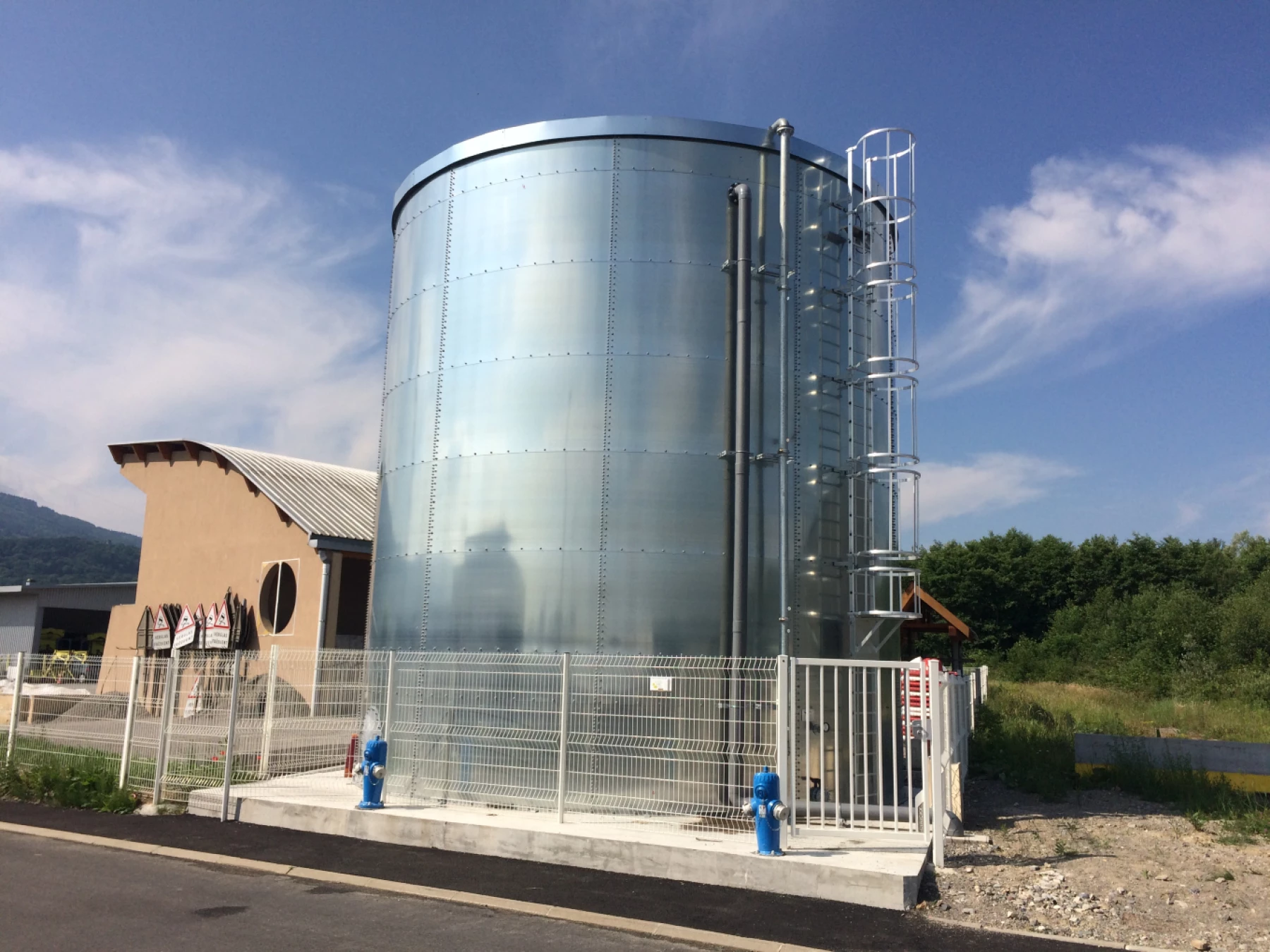 Réservoir incendie boulonné DECI / DFCI / Retardant