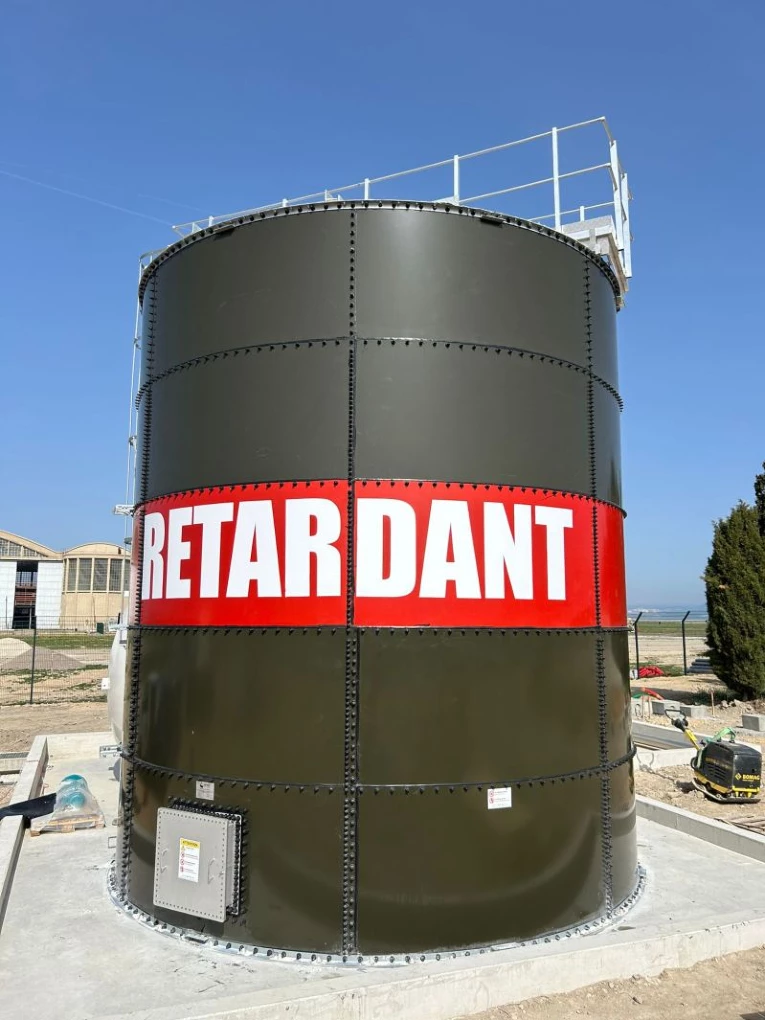 Réservoir incendie boulonné DECI / DFCI / Retardant