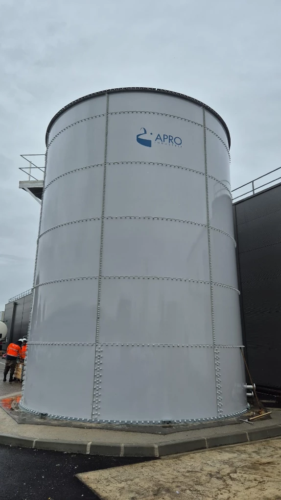 Bassin tampon boulonné