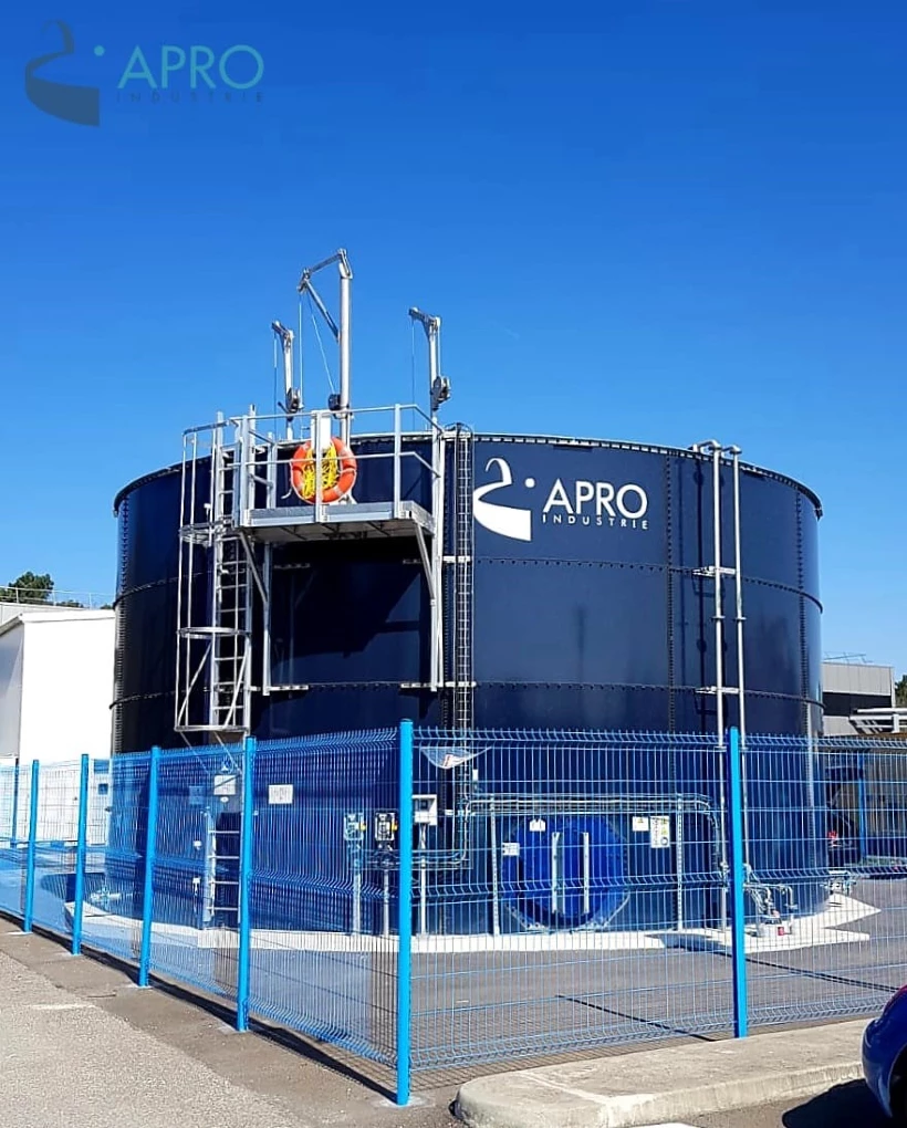 Bassin tampon boulonné