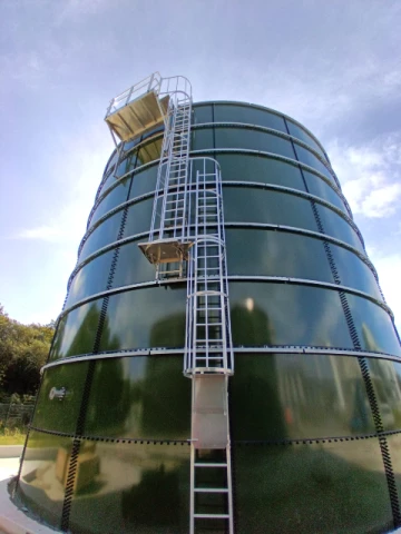 Bassin tampon boulonné