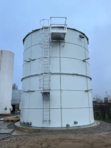 Projets de réservoirs de liquides de process