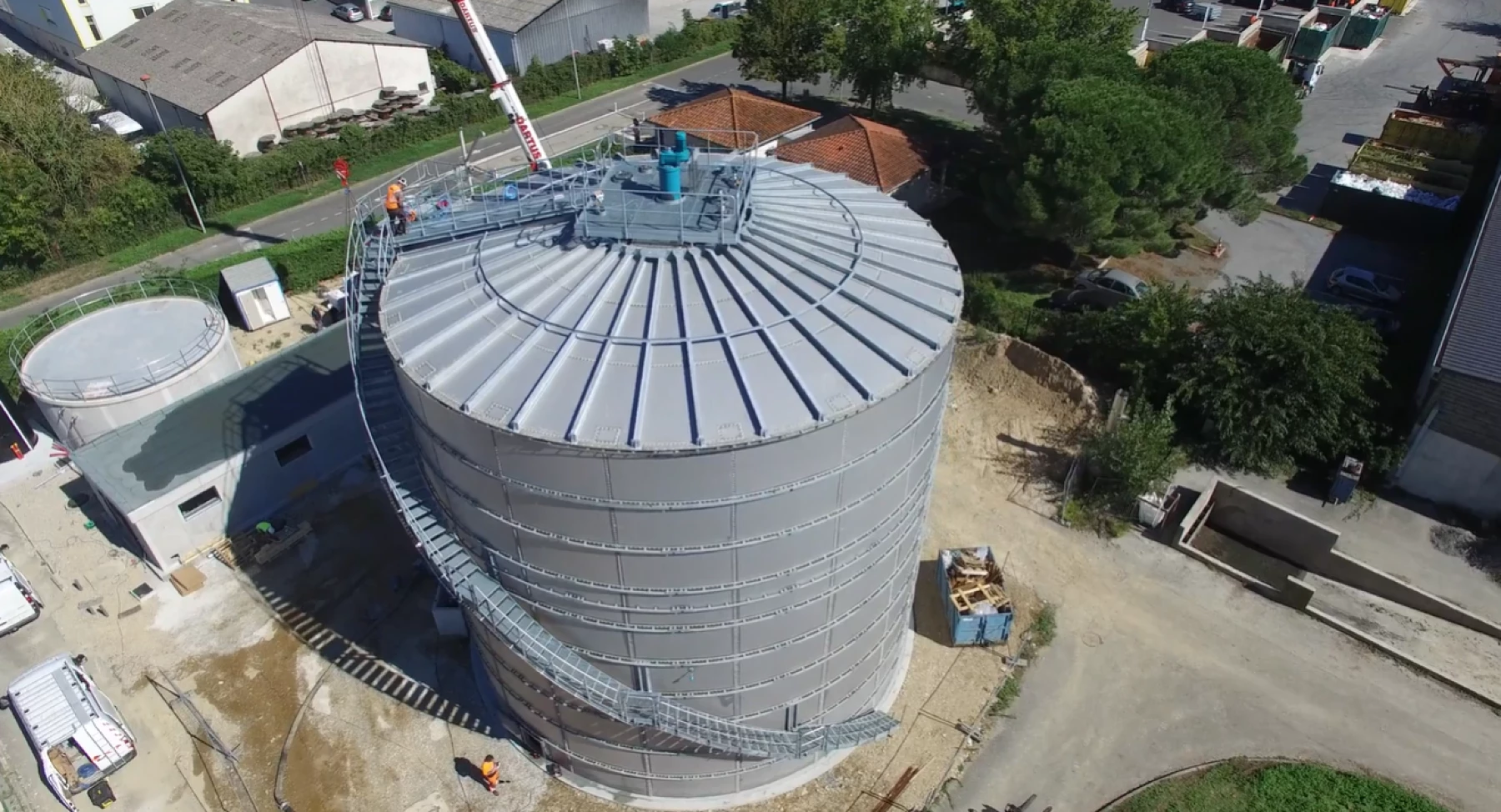 Digesteur et méthaniseur