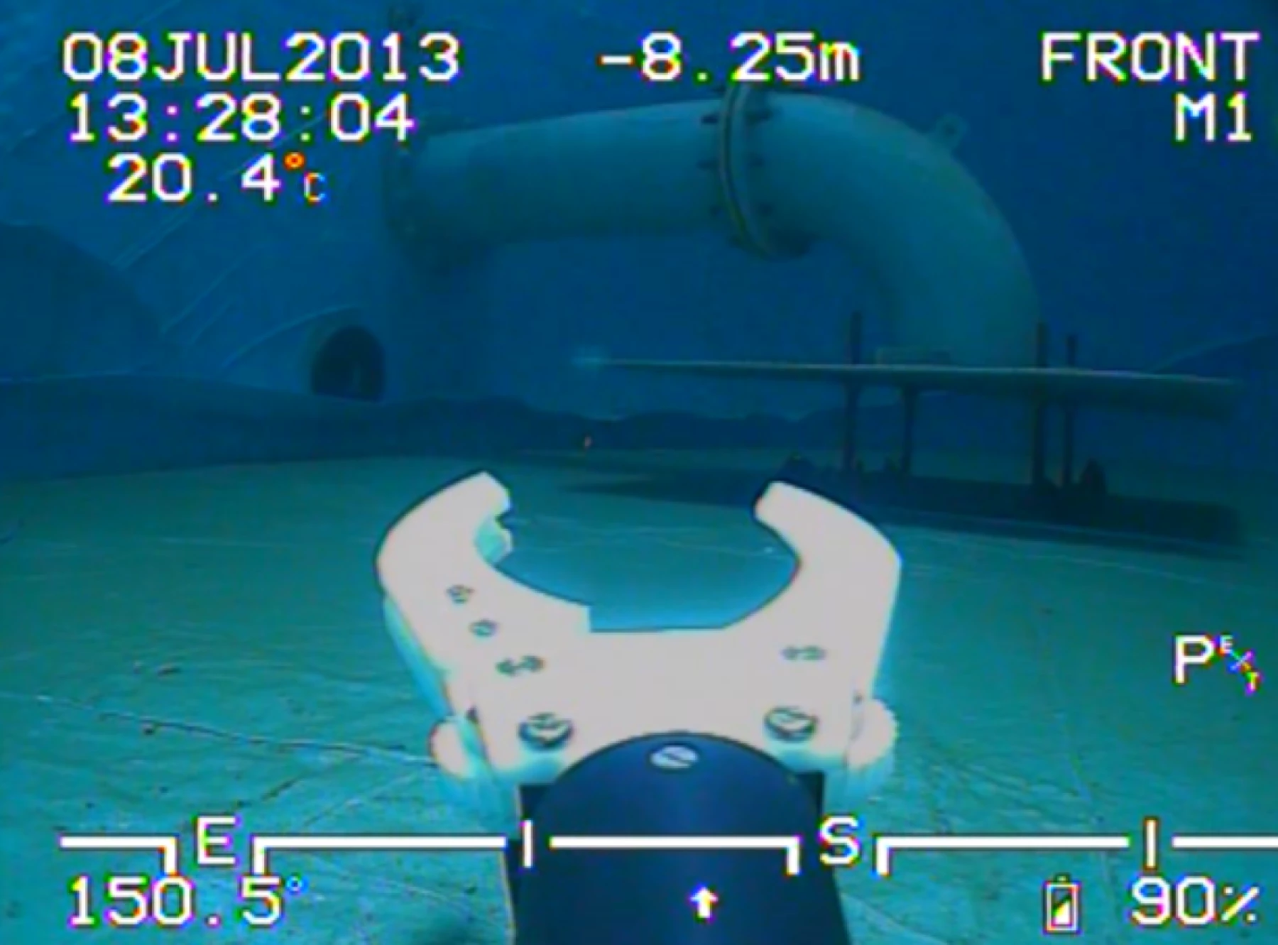 Inspection et nettoyage robot