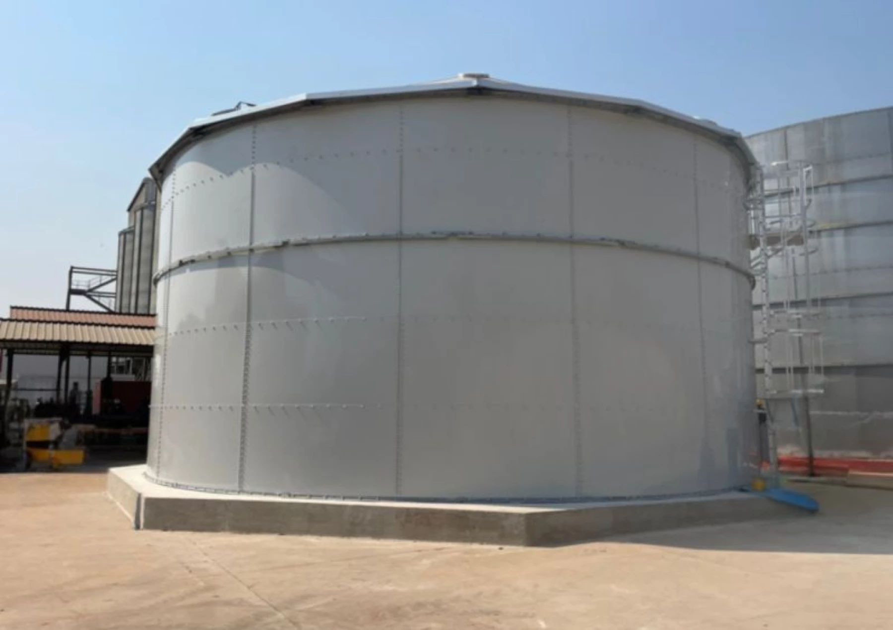 Stockage des eaux de process