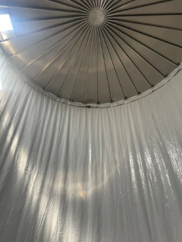 Étanchéité des réservoirs par membrane liner PVC