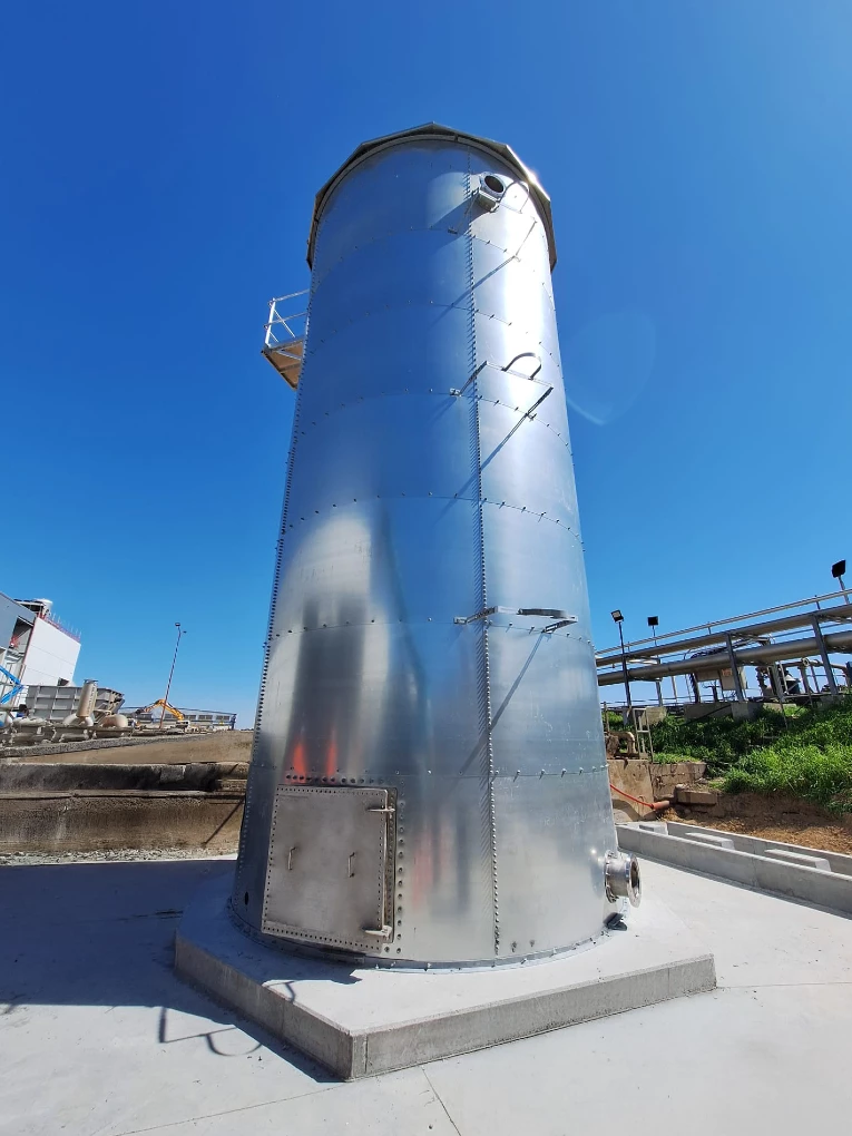 Stockage d’eau ultrafiltrée à Harnes, France