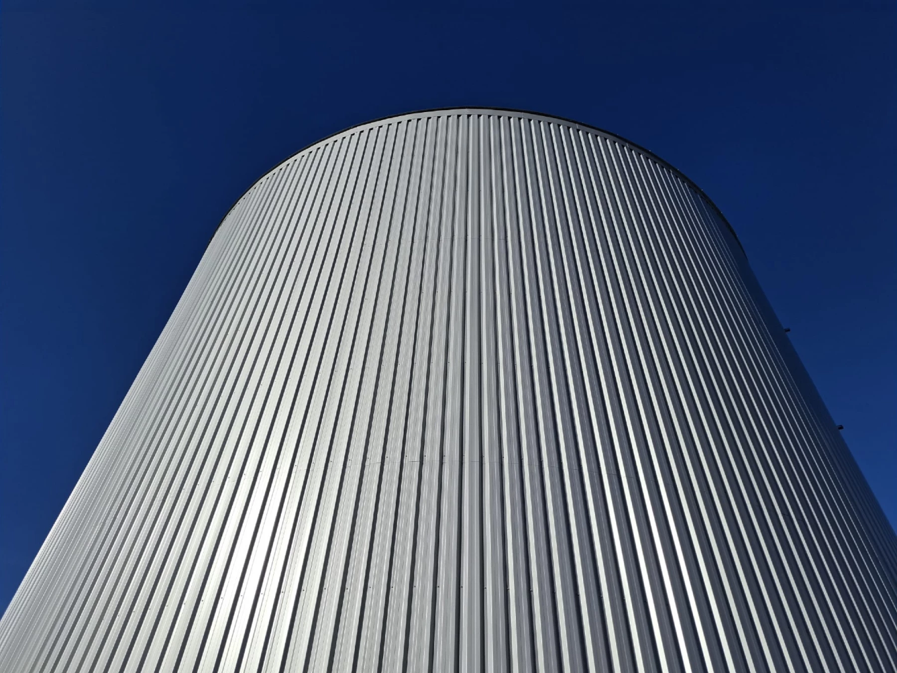Digesteur métallique de 2 400 m³ en duplex à Castres